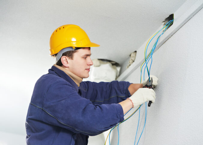 installation électrique dans une maison neuve